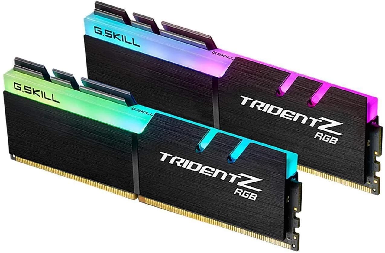 G.SKILL Trident Z RGB DDR4 RAM 16GB (2x8GB) 3000MT/s CL16-18-18-38 1.35V DIMM | High-Performance Desktop Memory - main product image