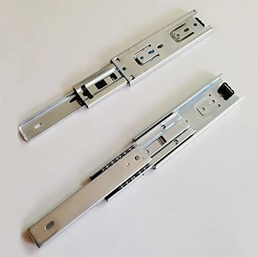 Btibpse 6 Inch Full Extension Drawer Slides Telescopic Ball Bearing Slide Rail 1 Pair (15.24 cm / 6 inch) thumbnail 7