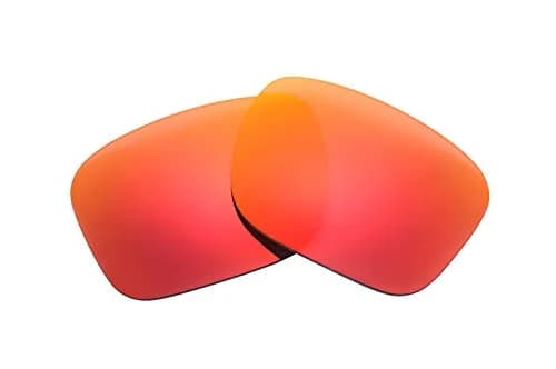 NicelyFit Fire Red Mirror Polarized Replacement Lenses for Oakley Holbrook | 156 g (5.5 oz) thumbnail 1
