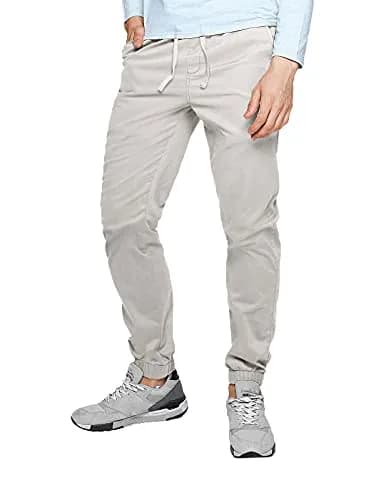 Match Men's Jogger Pant 38 | Comfortable Tapered Style, Silver Gray thumbnail 1
