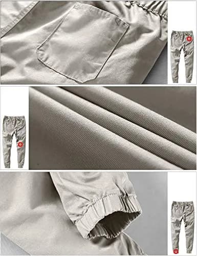 Match Men's Jogger Pant 38 | Comfortable Tapered Style, Silver Gray thumbnail 6
