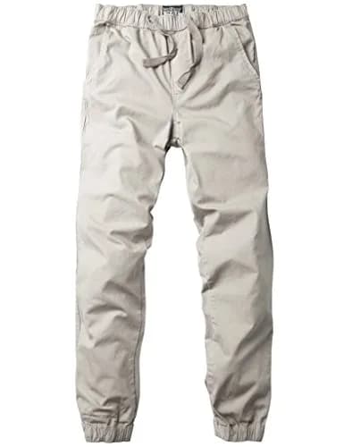 Match Men's Jogger Pant 38 | Comfortable Tapered Style, Silver Gray thumbnail 2