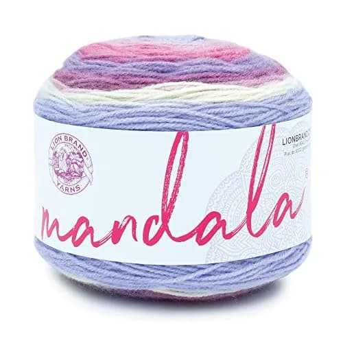 Lion Brand Yarn Mandala DK Crochet Yarn Wood Nymph Multicolor 540m (590yd) | CYC #3 Light Acrylic thumbnail 1