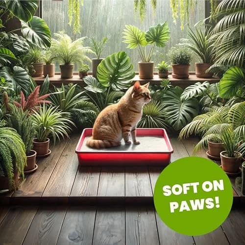 Almo Nature Soft Texture Cat Litter 2.27 kg (5 lb) | Plant-Based Clumping Odor Control thumbnail 5