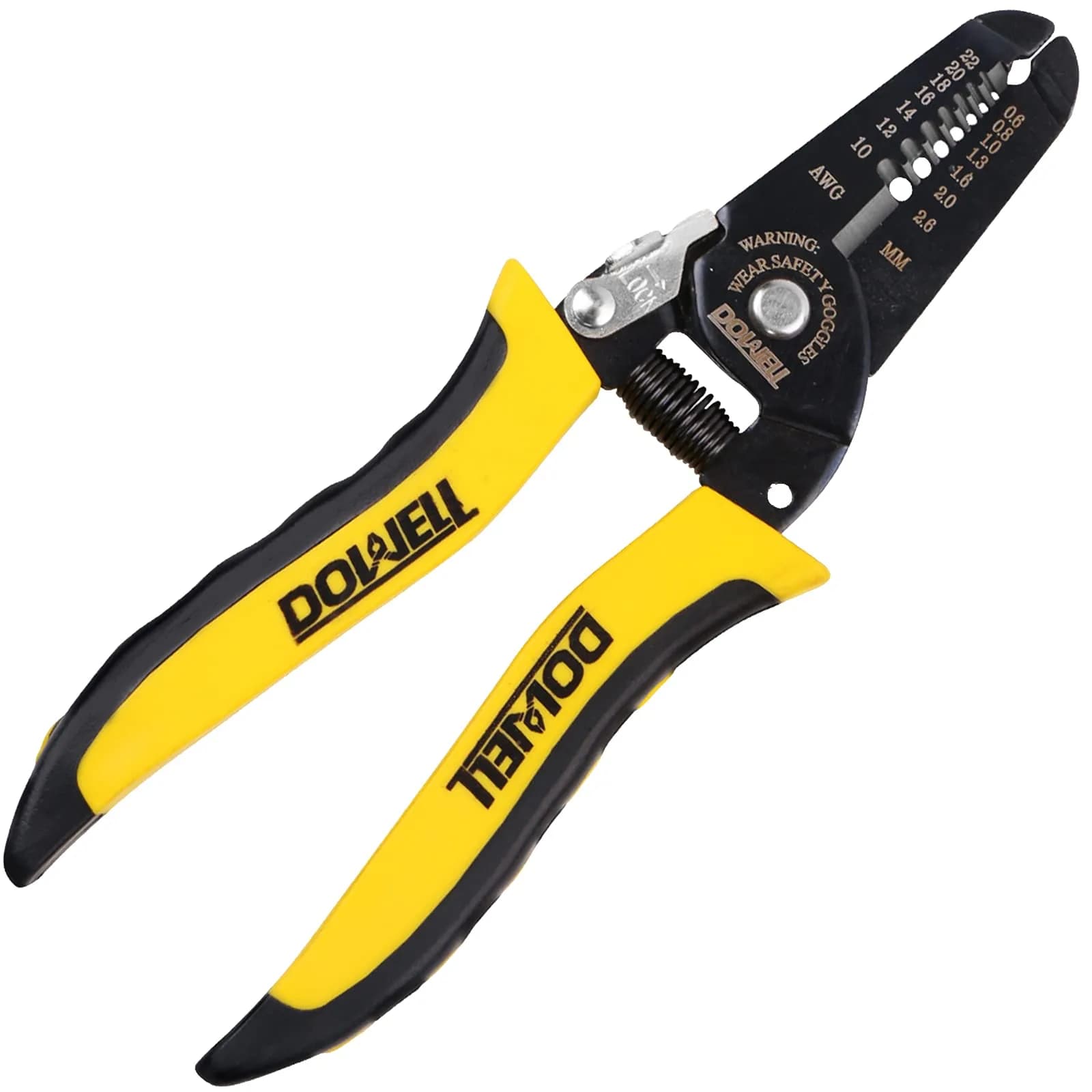 DOWELL Wire Stripper, Cutter, Crimper Tool 10-22 AWG | Multifunctional Plier for Electricians