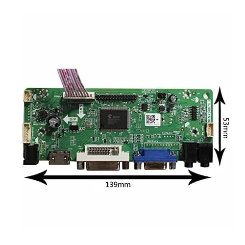 VSDISPLAY Controller Board for 15.6" 1366x768 LCD Screens | VGA DVI Audio Input thumbnail 7