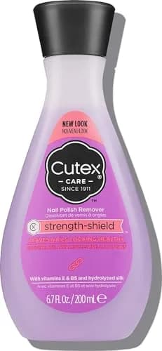 Cutex Strength Shield Nail Polish Remover 200ml (6.7 Fl Oz) | Fast Acting & Healthy Nails thumbnail 1