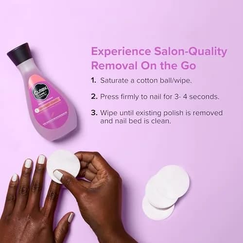 Cutex Strength Shield Nail Polish Remover 200ml (6.7 Fl Oz) | Fast Acting & Healthy Nails thumbnail 4