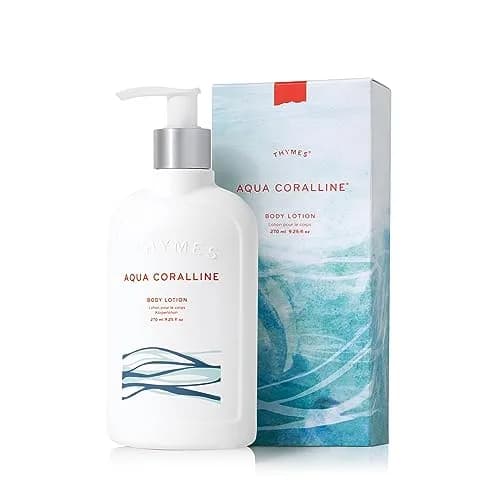 Thymes Aqua Coralline Body Lotion 274ml (9.25 Fl Oz) | Hydrating Moisturizer with Shea Butter thumbnail 1