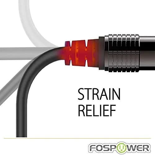 FosPower 24K Gold Plated Toslink to Mini Toslink Cable 3 FT | Digital Optical Audio Connection thumbnail 5