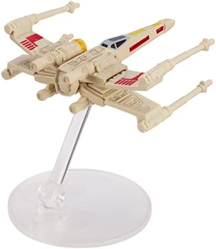 Hot Wheels Star Wars Starships 40th Anniversary X-Wing 5 Vehicle, Red | Collectible Star Wars Carship for Kids & Fans thumbnail 2