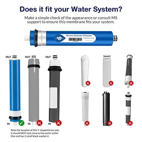 Membrane Solutions NSF/ANSI 58 Certified 50 GPD Reverse Osmosis Membrane | High Rejection & Compatibility thumbnail 6