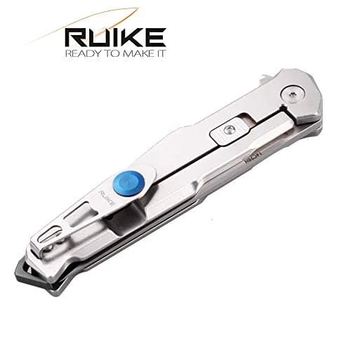 Ruike Tactical Pocket Knife for Men Folding Knife Frame Lock 14C28N Steel 3.5" | Compact Tactical Utility thumbnail 6