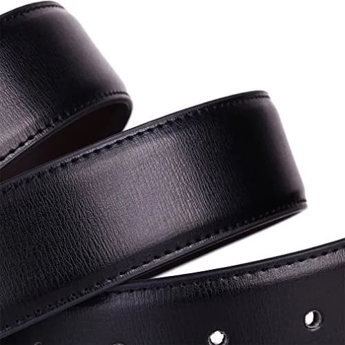 beltox fine Men's Reversible Leather Dress Belt 1.25" Wide (Black/Brown, 34-39 Inches) | Cuttable to Size thumbnail 6