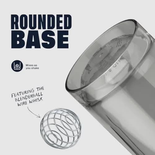 BlenderBottle ProSeries Tritan Shaker Bottle 32 oz Pebble Grey | Leakproof, BPA-Free, Durable thumbnail 4
