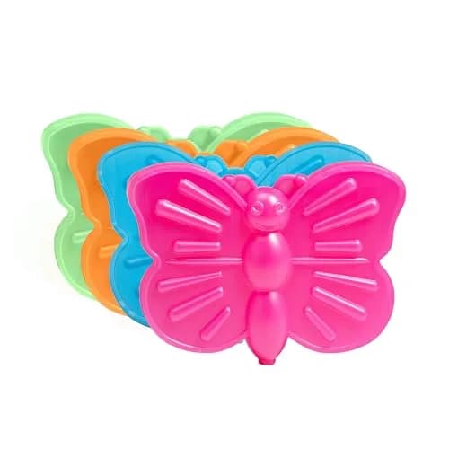 Fit & Fresh Reusable Kids Lunch Box Ice Packs 4pk | Slim Butterfly-Shaped, BPA-Free, Compact & Powerful Cooling (70-120 chars) thumbnail 2