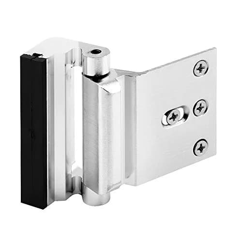 PRIME-LINE U 11325 Door Reinforcement Lock 7.62 cm (3 in) | Adds High Security to Swing-In Doors thumbnail 1
