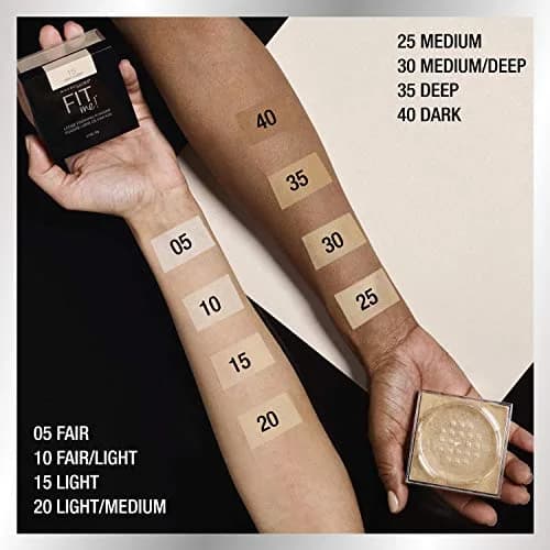 Maybelline Fit Me Loose Setting Powder, Fair, 19.84 g (0.7 Oz) | Shine Control & Smooth Texture thumbnail 4