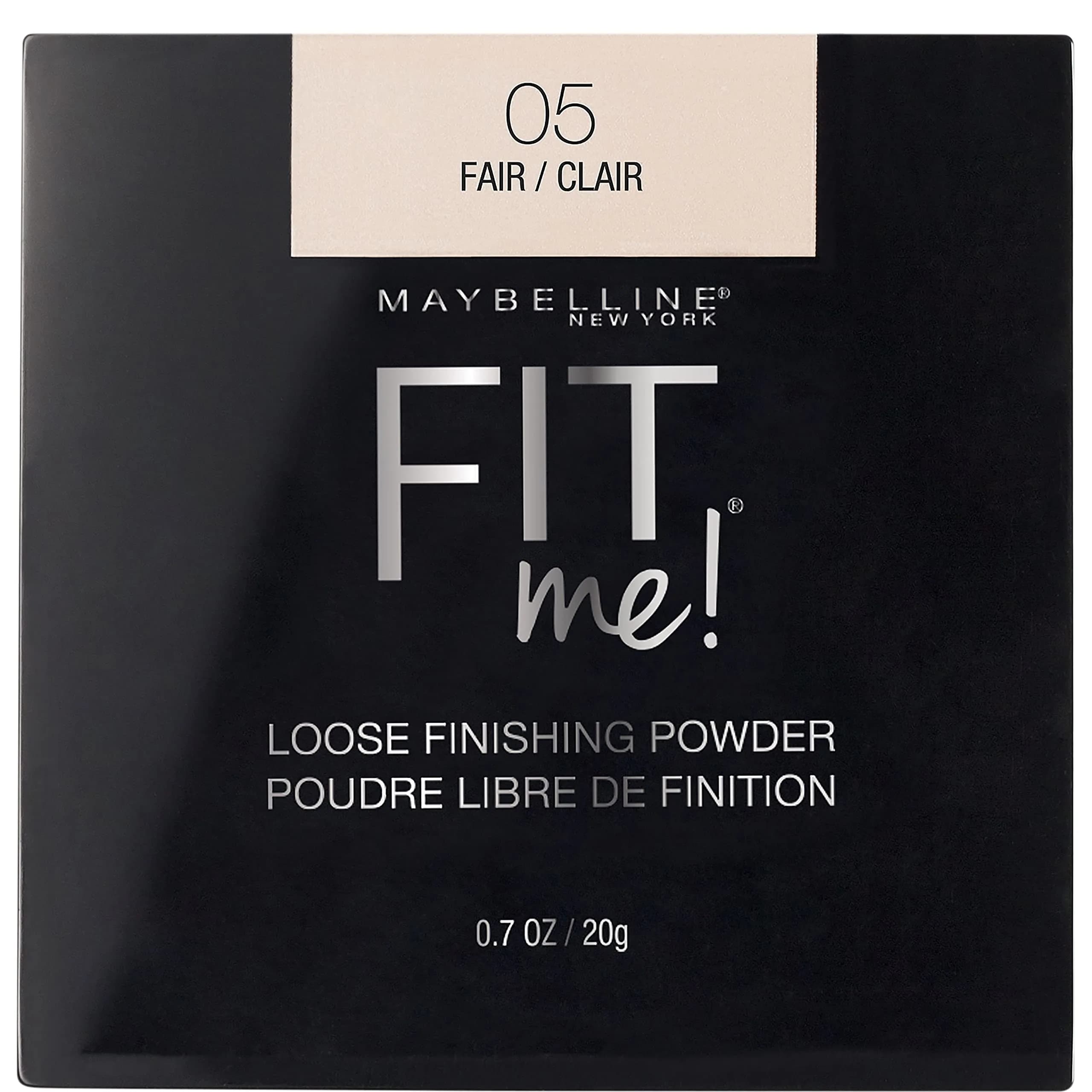 Maybelline Fit Me Loose Setting Powder, Fair, 19.84 g (0.7 Oz) | Shine Control & Smooth Texture - main product image