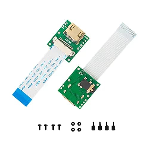 Arducam CSI to HDMI Extension Module with 15pin FPC Cable for Raspberry Pi Camera V3/V1/V2/HQ (Pack of 2, 10m Extension) thumbnail 1