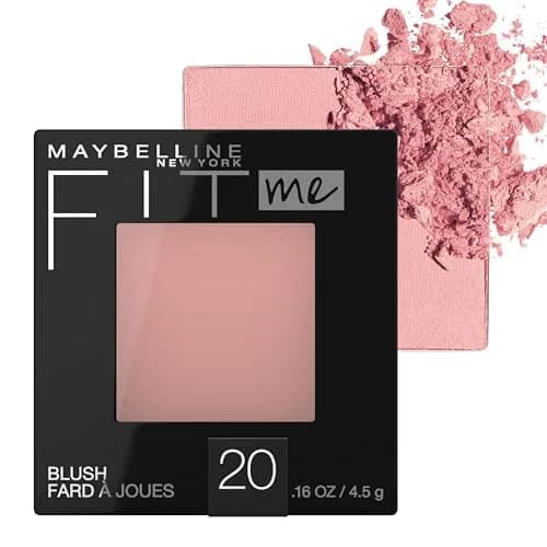 Maybelline Fit Me Powder Blush, Mauve - Lightweight, Blendable, All-Day Natural Color thumbnail 1