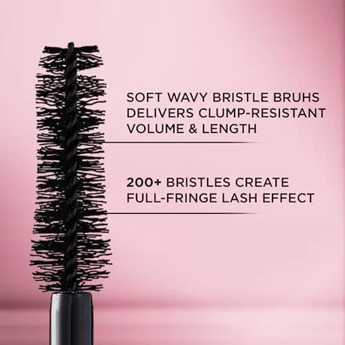 L'Oreal Paris Voluminous Lash Paradise Waterproof Mascara, Blackest Black, 8.3ml (0.25 Fl Oz) | Volumizing & Lengthening thumbnail 5