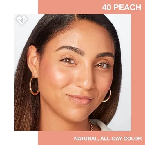 Maybelline Fit Me Blush, Peach, 0.16 oz (4.5 g) | Natural All-Day Color thumbnail 3