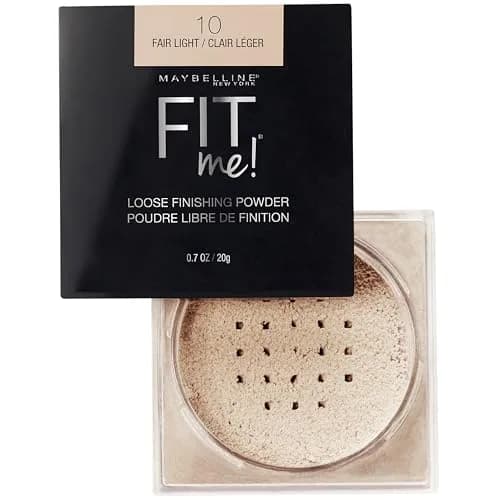 Maybelline Fit Me Loose Setting Powder Fair Light 0.7 Oz (20g) | Mineral-Based Shine Control thumbnail 6