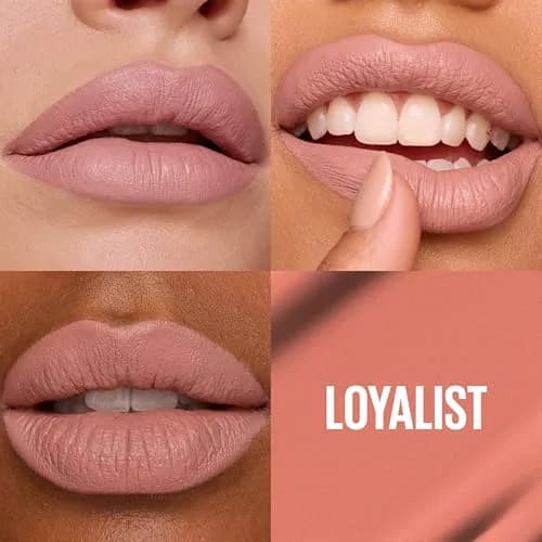 Maybelline Super Stay Matte Ink Liquid Lipstick Loyalist (5ml / 0.17 Fl Oz) | Long-Lasting Matte Color thumbnail 2