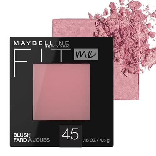 Maybelline Fit Me Blush - Plum Shade | Lightweight, Blendable, Long-Lasting All-Day Face Makeup thumbnail 1