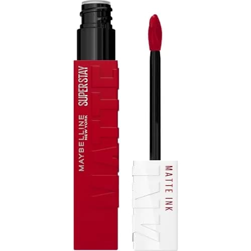 Maybelline Super Stay Matte Ink Liquid Lipstick in Pioneer (Blue Red), 5ml - 16-Hour Transfer-Proof thumbnail 1