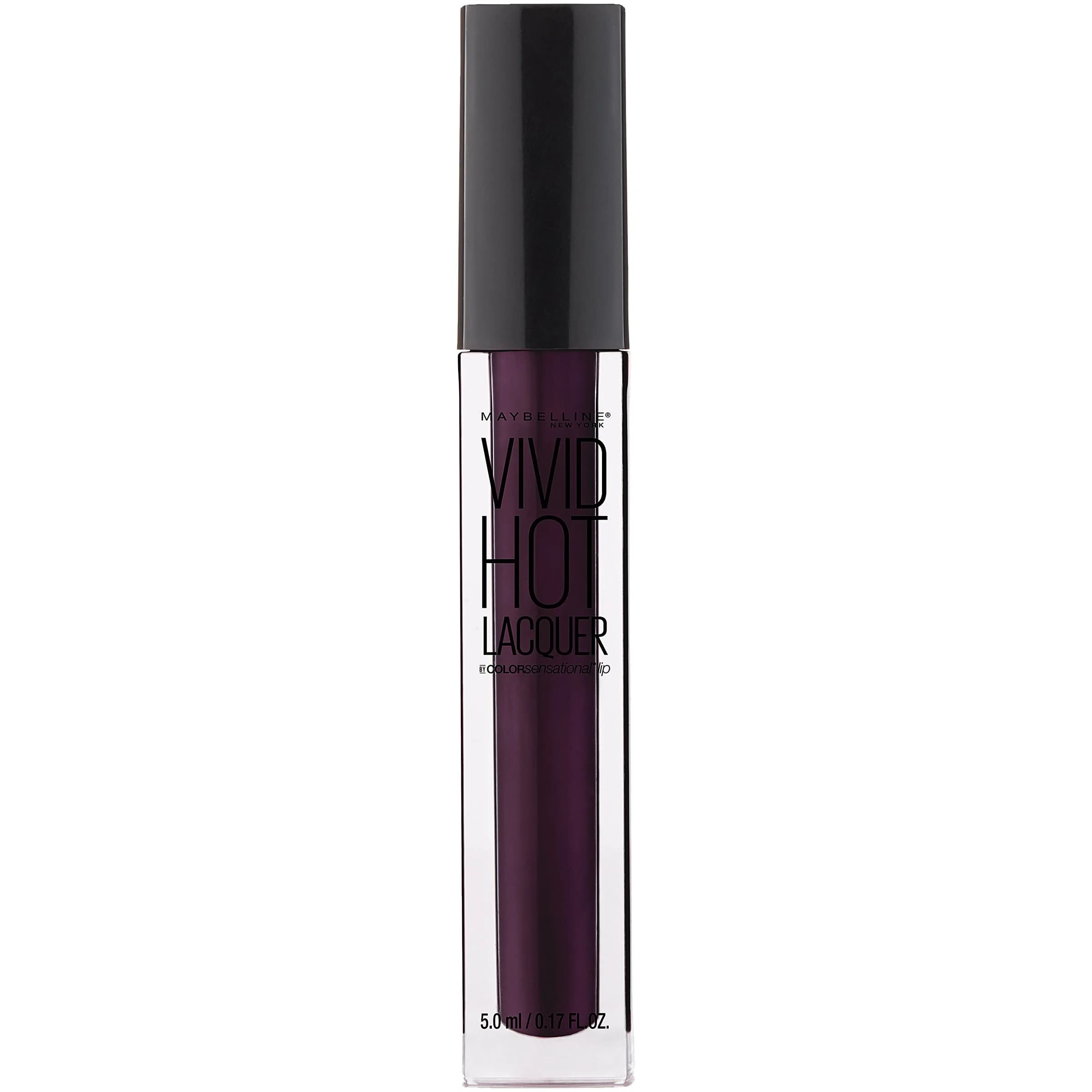 Maybelline Lip Gloss So Hot 0.17 Fl Oz | Vivid Lacquer Gloss with Full Coverage — Slay It / 0.17 Fl Oz
