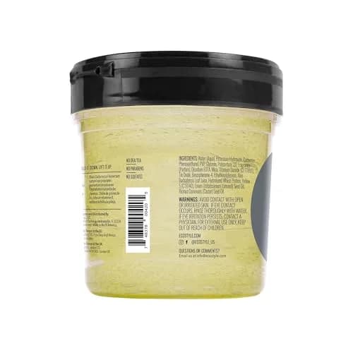 Eco Style Black Castor and Flaxseed Oil Styling Gel 236ml (8 oz) | Nourishes Hair & Promotes Healthy Scalp thumbnail 2
