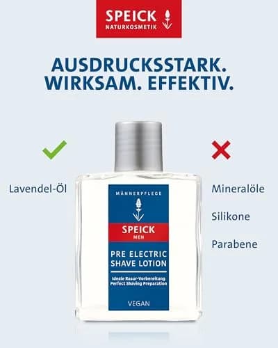 Speick Men Natural Shaving Agent with Lavender Oil 100ml (3.4 Fl Oz) | Vegan Skin Care for Electric Razors thumbnail 7