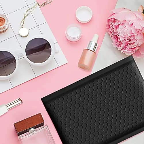UCGOU Black Bubble Mailers 50 Pack, 10.16cm x 20.32cm (4"x8") | Opaque Padded Envelopes for Secure Shipping thumbnail 8