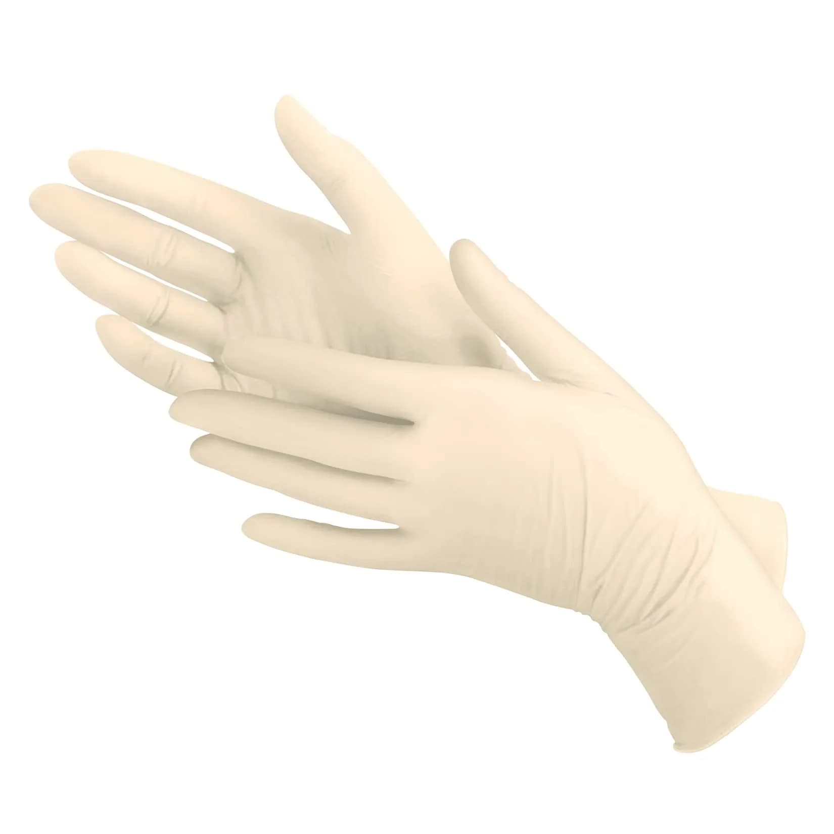 Green Direct Disposable Latex Gloves for Food Prep, Cleaning | Powder Free, Medium, Small, Large, 100 Count (X-Large) - main product image