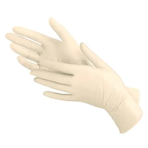 Green Direct Disposable Latex Gloves for Food Prep, Cleaning | Powder Free, Medium, Small, Large, 100 Count (X-Large) thumbnail 1