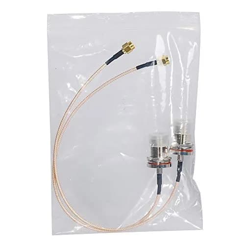Eagles Coaxial RF Cable Assembly 1ft (30cm) RG316, Gold & Nickel Plated Connectors thumbnail 6