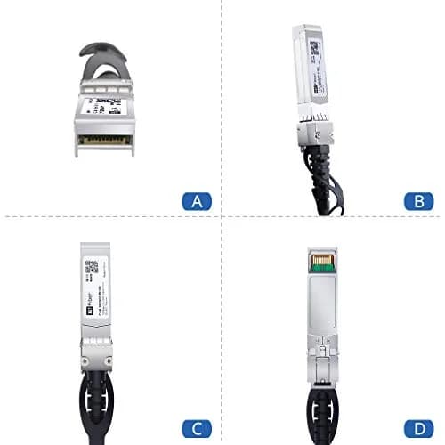 H!Fiber.com 10G SFP+ DAC Cable 1m | 10Gbps Twinax Copper for Networking Devices thumbnail 9