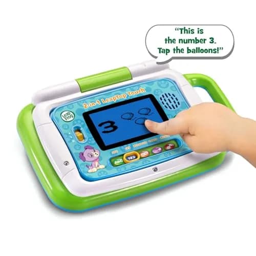 LeapFrog 2-in-1 LeapTop Touch Learning Toy Green | Ages 2-5 Years thumbnail 9