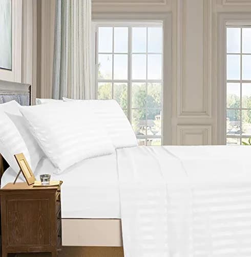 Elegant Comfort Queen Microfiber 6-Piece Sheet Set | Wrinkle-Resistant, 1500 Thread Count, Luxurious & Soft thumbnail 2