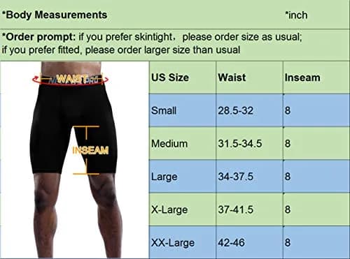NELEUS Men's 3 Pack Athletic Compression Shorts | Quick Dry, Supportive Fit, US S thumbnail 4