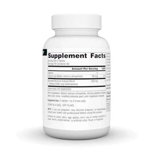 Source Naturals Broccoli Sprouts Extract, 250 mg | 120 Tablets for Immune Support in India thumbnail 3