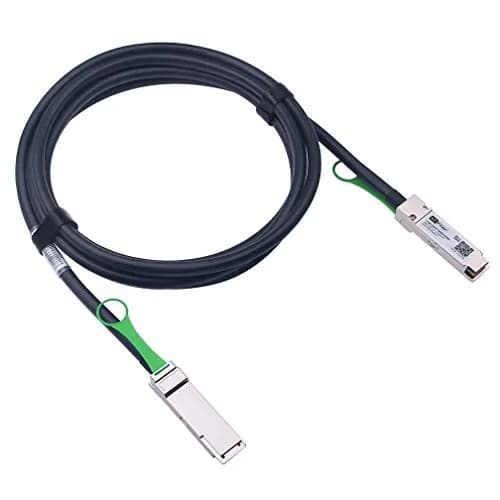 H!Fiber 40Gb QSFP+ DAC Cable 3m | 40GBASE-CR4 Passive Twinax for Cisco & Open Devices thumbnail 2