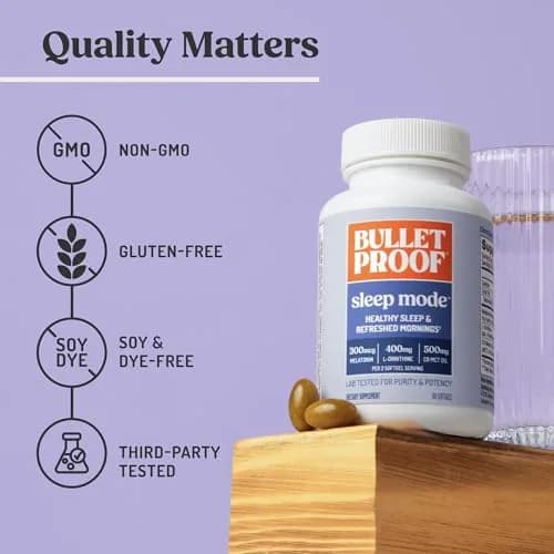 Bulletproof Sleep Mode Softgels 60 Count | Supports Restorative Sleep & Energy thumbnail 5