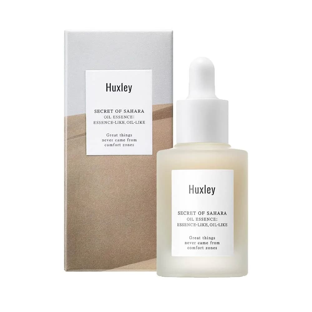 Huxley Secret of Sahara Oil Essence 30ml (1.01 fl oz) | Lightweight Hydrating Facial Oil