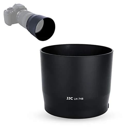 JJC ET-74B Lens Hood for Canon RF 100-400mm EF 70-300mm f4-5.6 is II Lens | Minimize flare, protect lens thumbnail 1