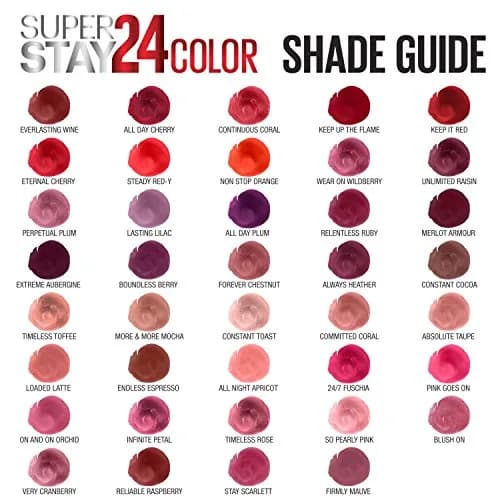 Maybelline New York Superstay 24 2-Step Lipcolor Non-Stop Orange | Long-Lasting Liquid Lipstick with Balm thumbnail 7