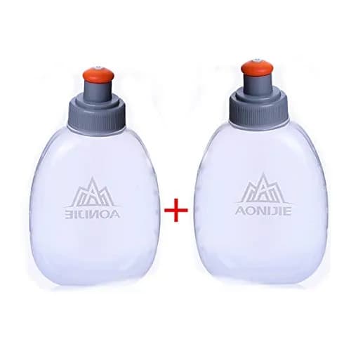AONIJIE 2-Pack 170ml & 250ml Sports Water Bottles | BPA-Free & Leak-Proof for Marathon Running thumbnail 1