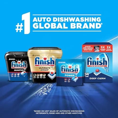 Finish Powerball Dishwasher Pods Plastic Free Fresh Scent 94 Count | 3X Concentrated Cleaning Power thumbnail 11